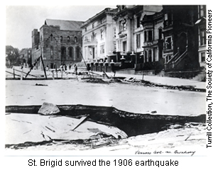 Van Ness Ave. 1906. Photo courtesy of The Society of California Pioneers, Alice Phelan Sullivan Library, Turrill Coll.